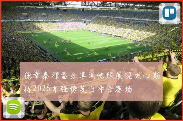 德章泰穆雷分享训练照展现决心期待2026年强势复出冲击赛场